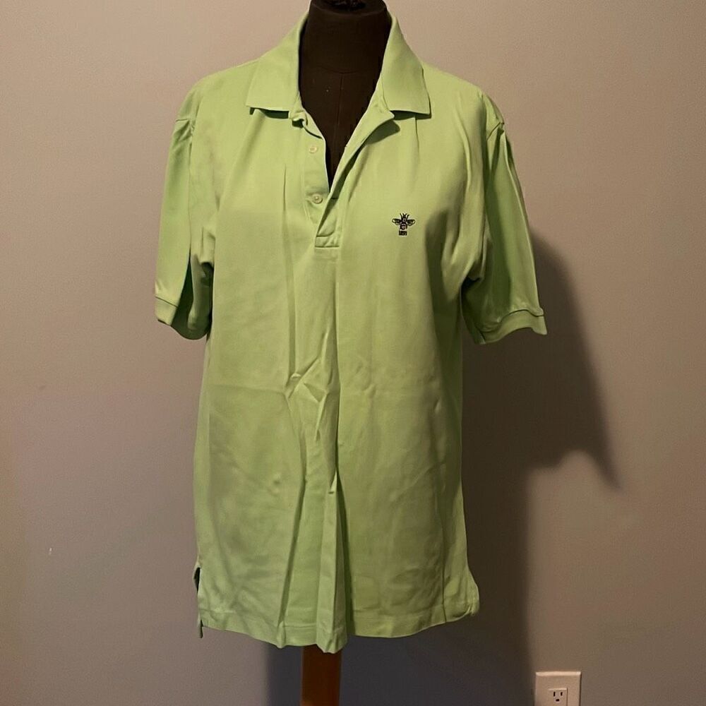 Polo Golf Ralph Lauren Men's Green Cotton Short Sleeve Polo Shirt
